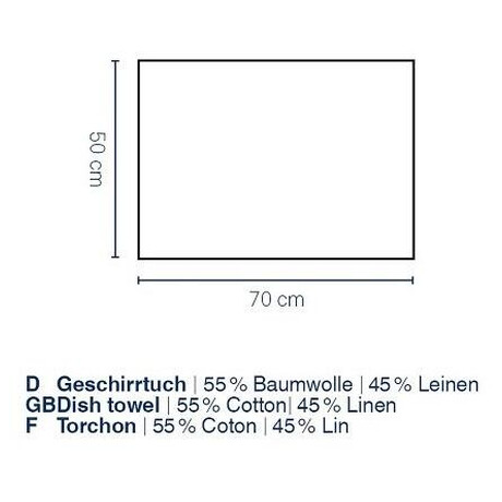 KELA Utrka Puro 55% bavlna/45% len ed 70,0x50,0cm KL-12805