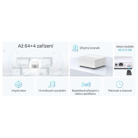 TP-Link Tapo H200 Smart IoT Hub se zvonkem