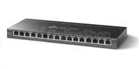 TP-Link switch TL-SG116P (16xGbE, 16xPoE+, 120W, fanless)