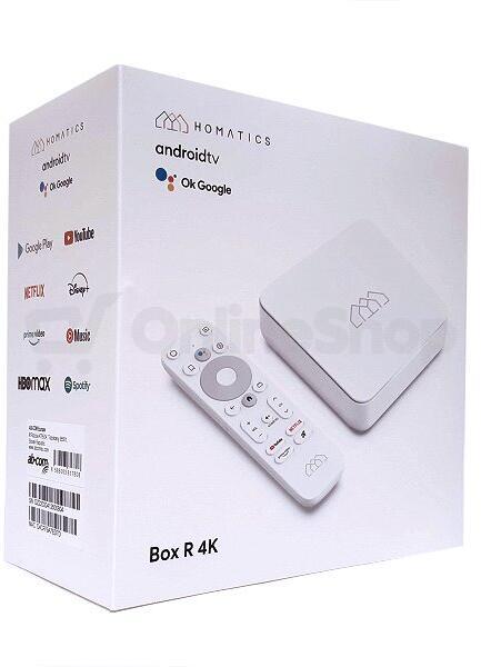 Multimediální centrum Homatics Box R 4K Lite Android TV