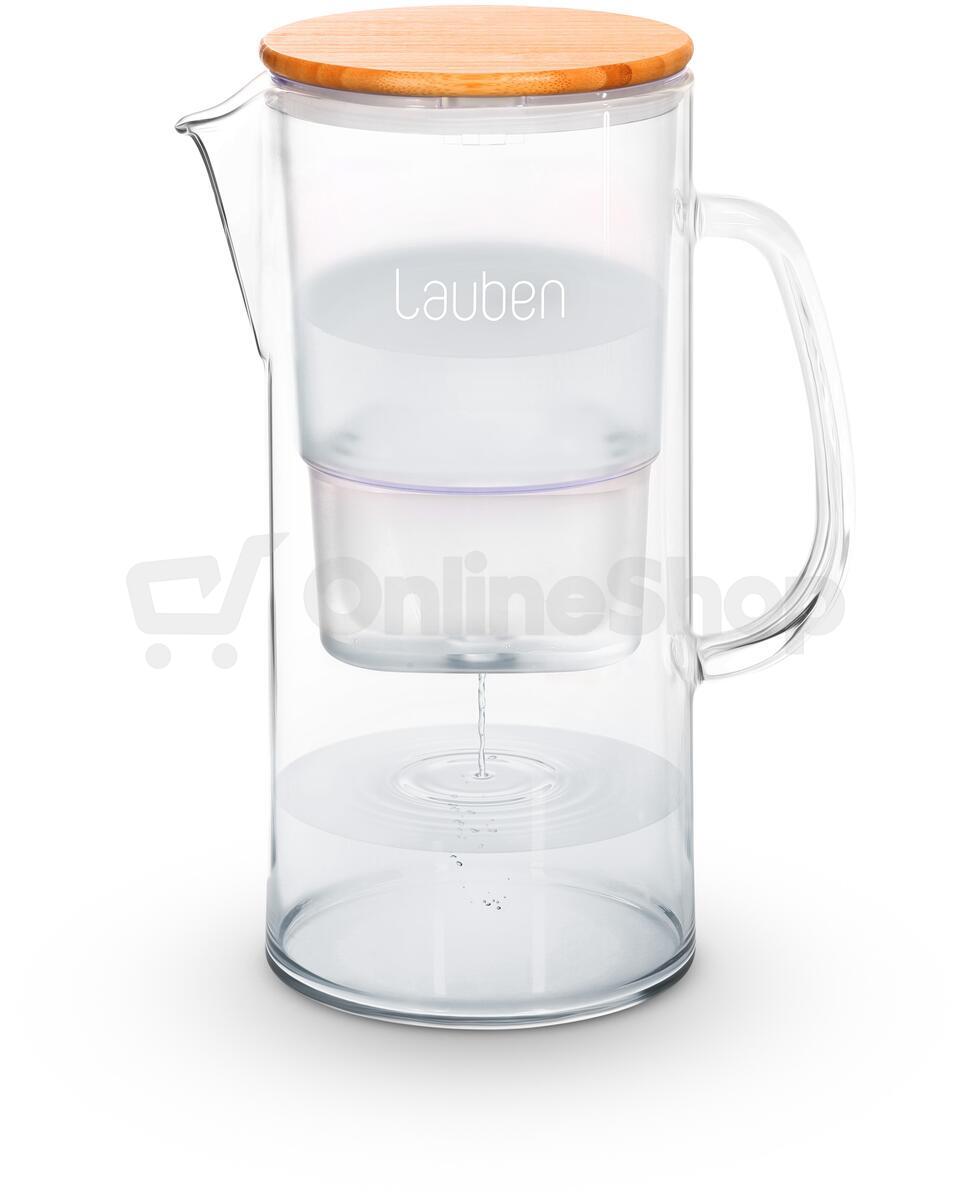 Filtran konvice Lauben Glass Water Filter Jug 32GW