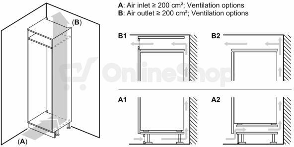 Chladnička Bosch KIN86NSE0