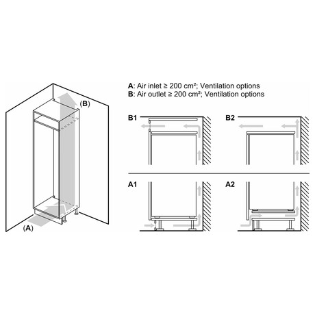 Chladnika BOSCH KIV86NSE0