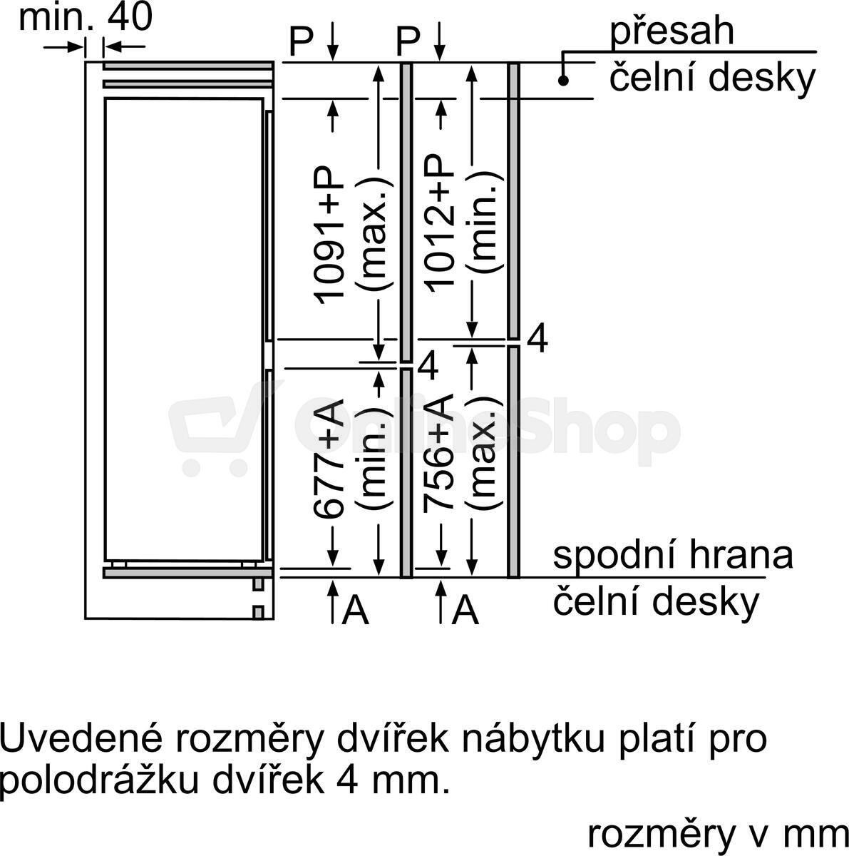 Chladnička BOSCH KIV86NSE0