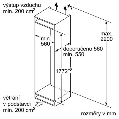 Chladnika Siemens KI86VNSE0