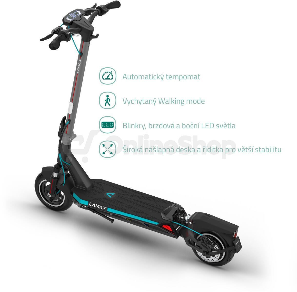 Elektrokoloběžka Lamax eRacer SC50