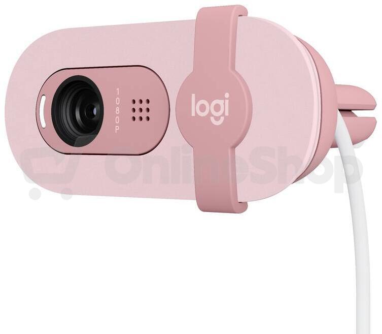 Logitech Brio 100 Full HD webcam - ROSE - EMEA (960-001623)