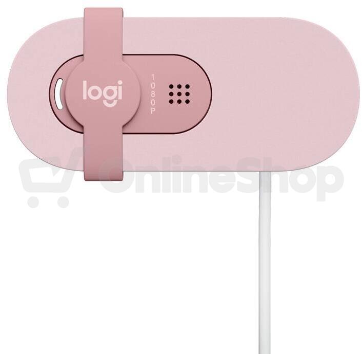 Logitech Brio 100 Full HD webcam - ROSE - EMEA (960-001623)