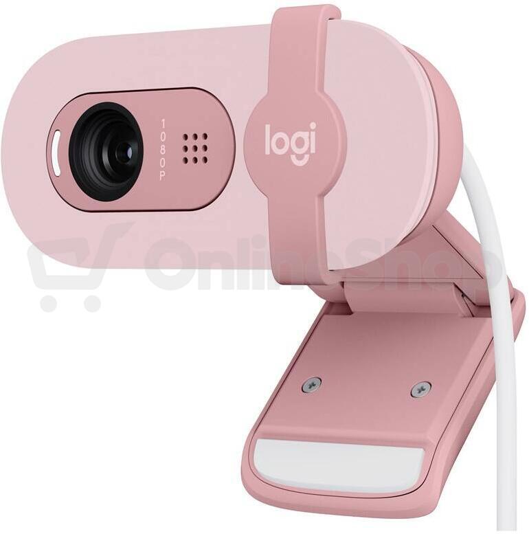 Logitech Brio 100 Full HD webcam - ROSE - EMEA (960-001623)