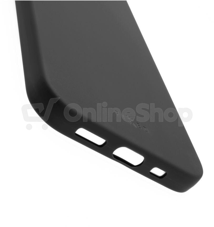 Zadní pogumovaný kryt FIXED Story pro Apple iPhone 15 Plus, černý