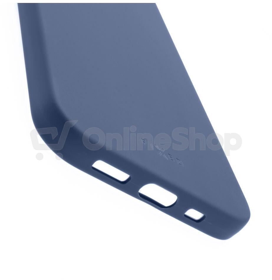Zadní pogumovaný kryt FIXED Story pro Apple iPhone 15 Pro Max, modrý