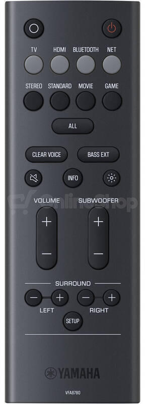 Soundbar Yamaha True X Bar SR-X50A, černý