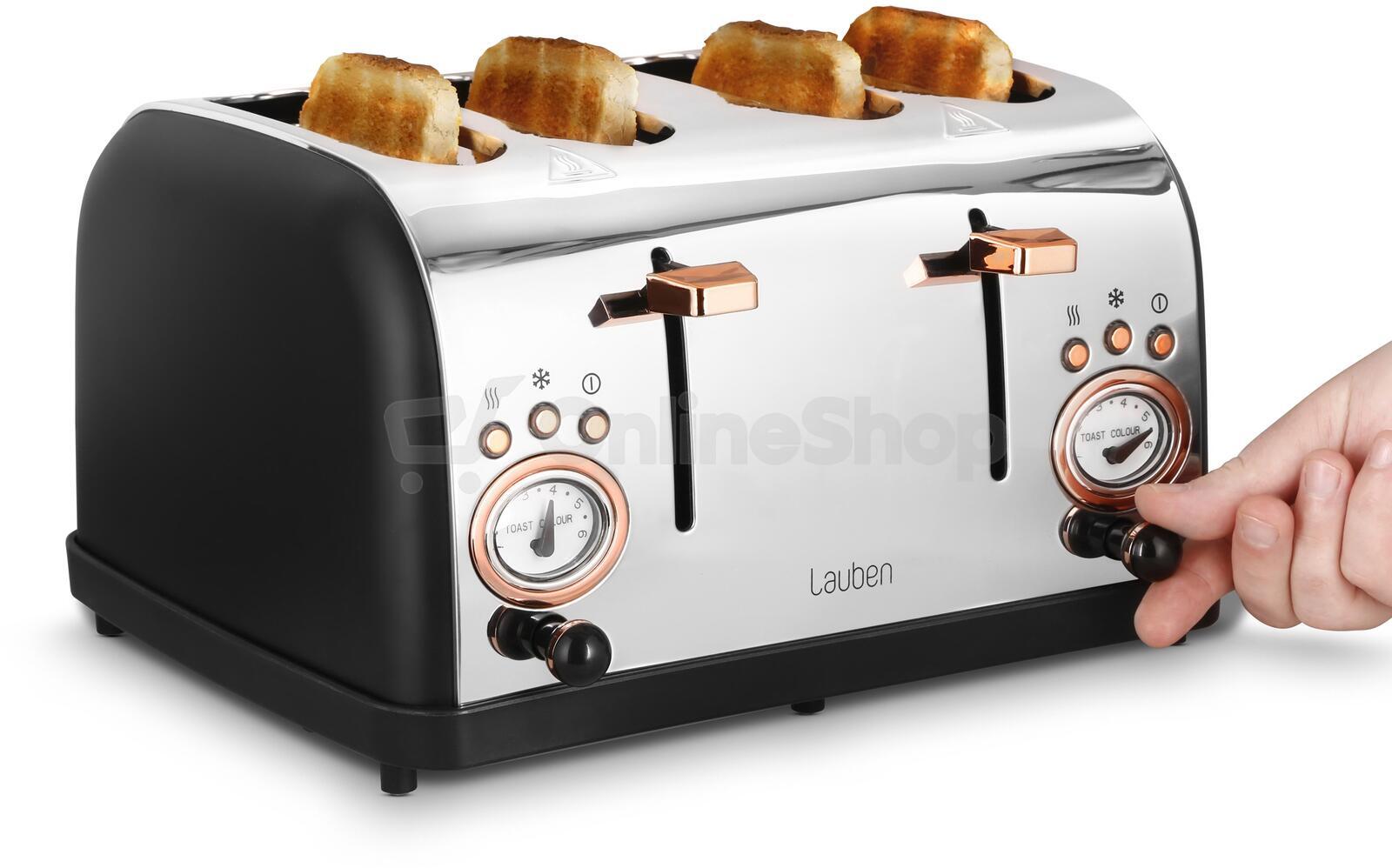 Topinkovač Lauben 4 Slice Toaster 1500BC