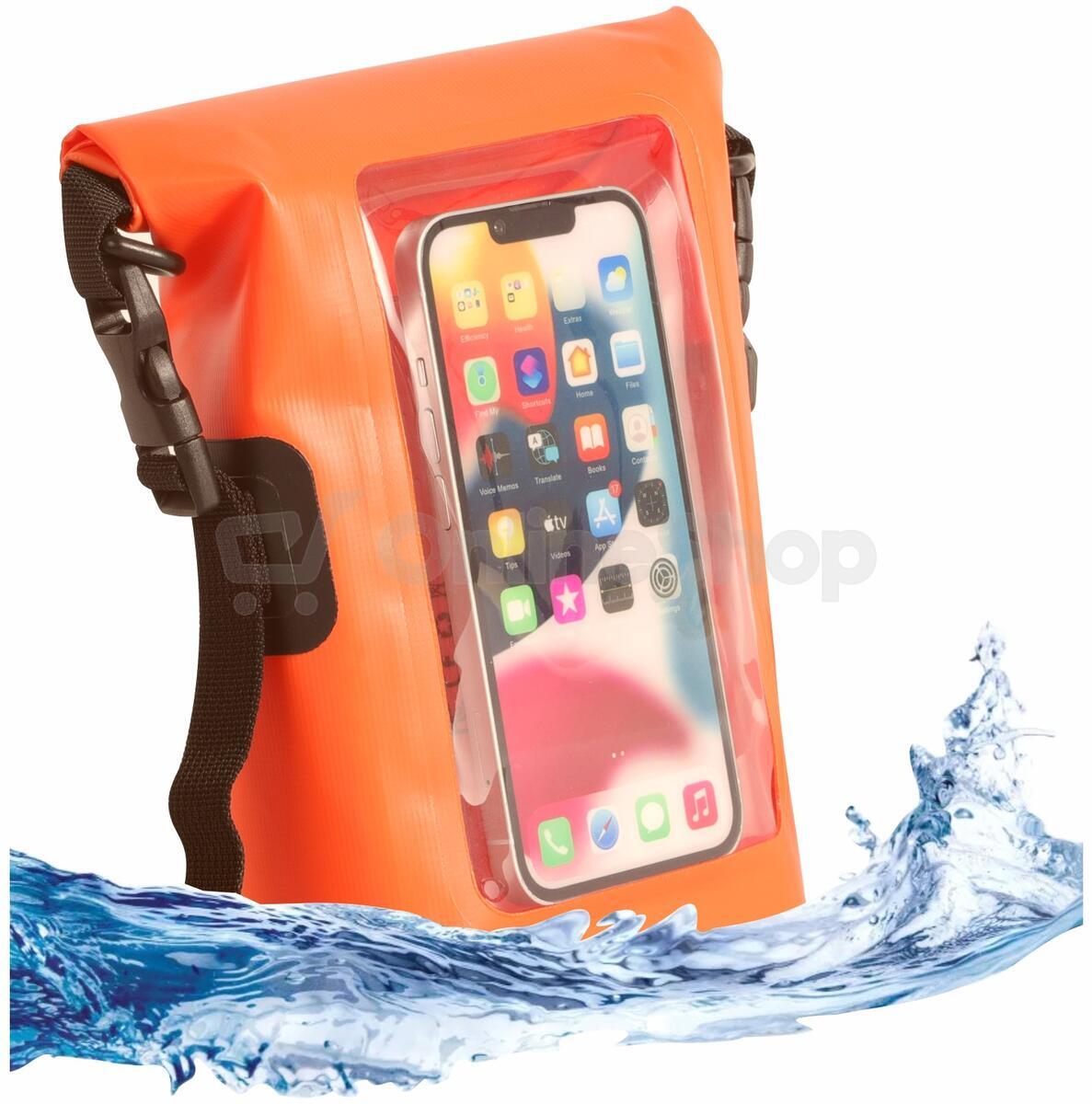 Vodotěsné pouzdro Swissten Waterproof, oranžové