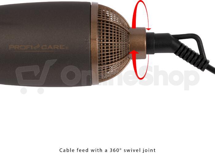 Kulmofén ProfiCare HAS 3011 B, bronz/hnědá