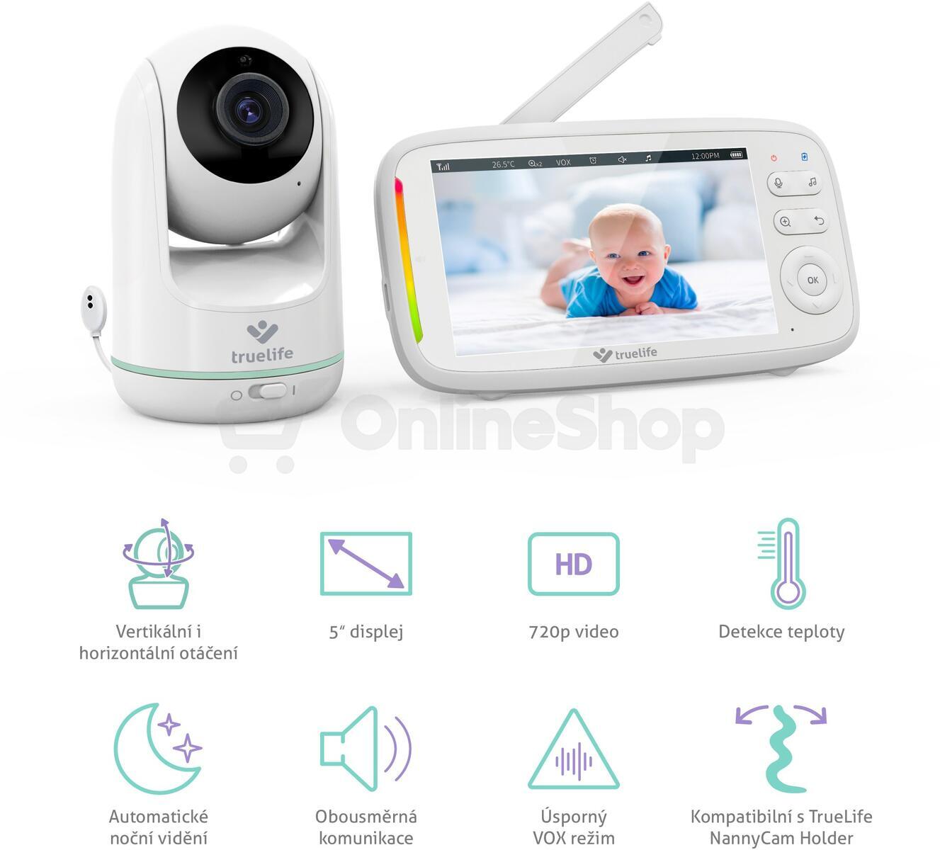 Dětská chůvička TrueLife NannyCam R5