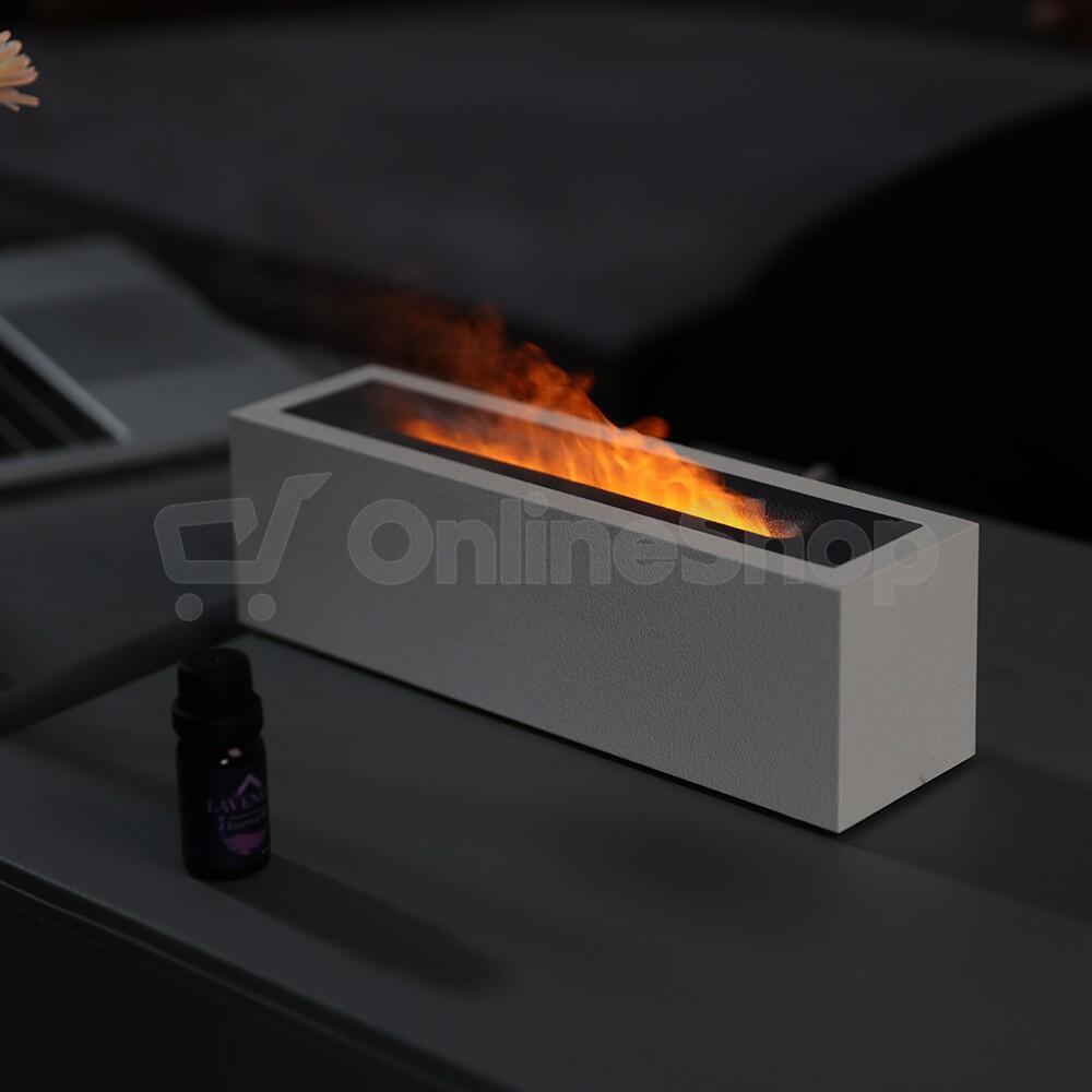 Aroma difuzér se zvlhčovačem vzduchu IMMAX FLAME, imitace plamene