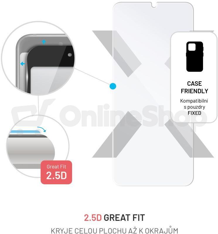 Ochranné tvrzené sklo FIXED pro Samsung Galaxy A05s, čiré