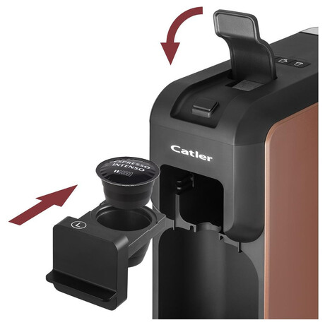 Kvovar na kapsle Catler ES 701 Porto BH Black/Brown