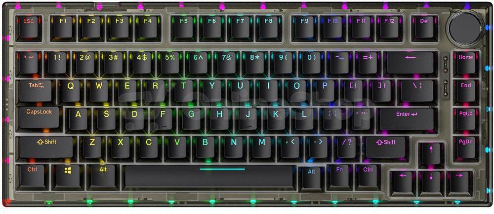 Klávesnice Yenkee YKB 30 ODYSSEY Hotswap, černá
