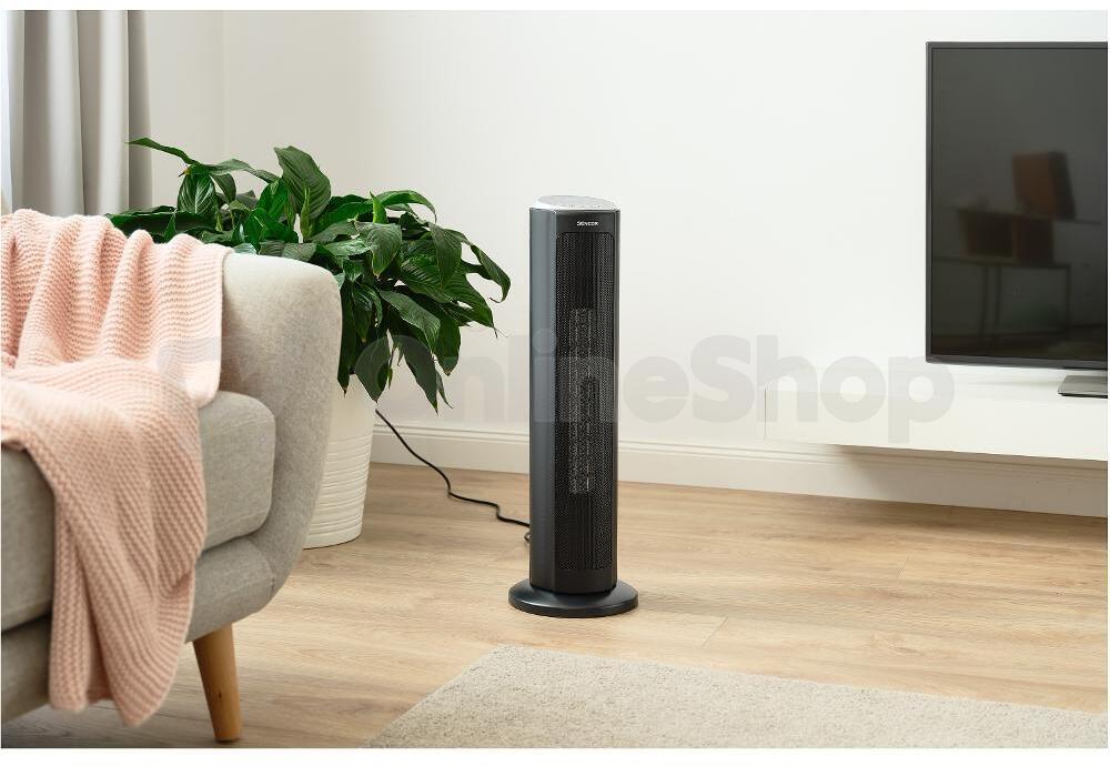 Keramické sloupové topidlo Sencor SFH 8990BK