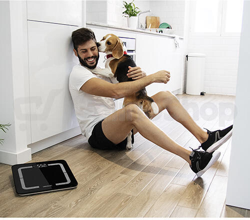 Osobní váha Cecotec 9500, Surface Precision, černá