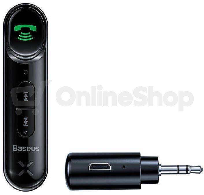 Bluetooth audio adaptér Baseus Qiyin černý