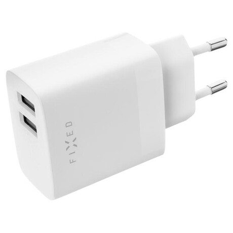 FIXED s 2xUSB vstupem, 17W Smart Rapid Charge, bl (foto 1)