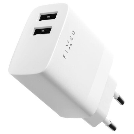 FIXED s 2xUSB vstupem, 17W Smart Rapid Charge, bl (foto 3)