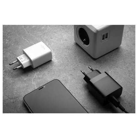 FIXED s 2xUSB vstupem, 17W Smart Rapid Charge, bl (foto 4)