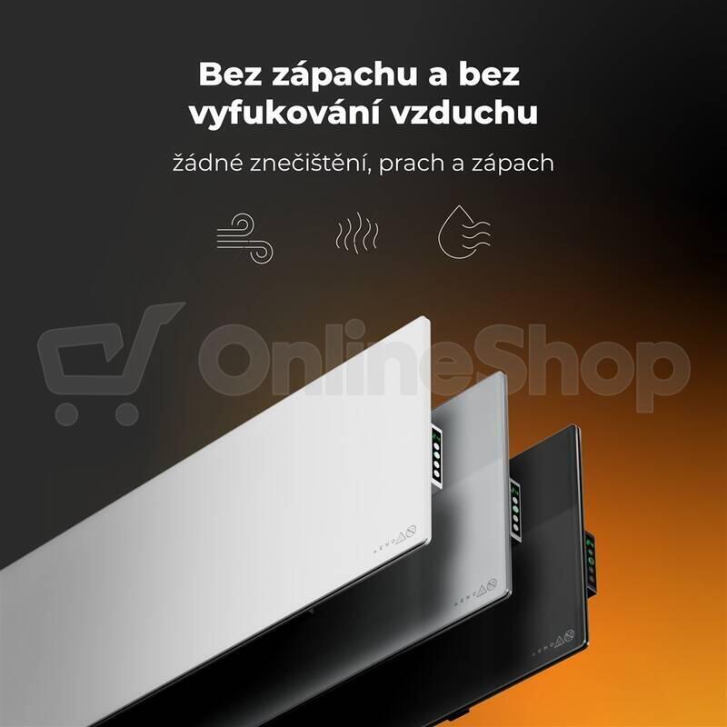 Teplovzdušný konvektor AENO GH3s, bílý