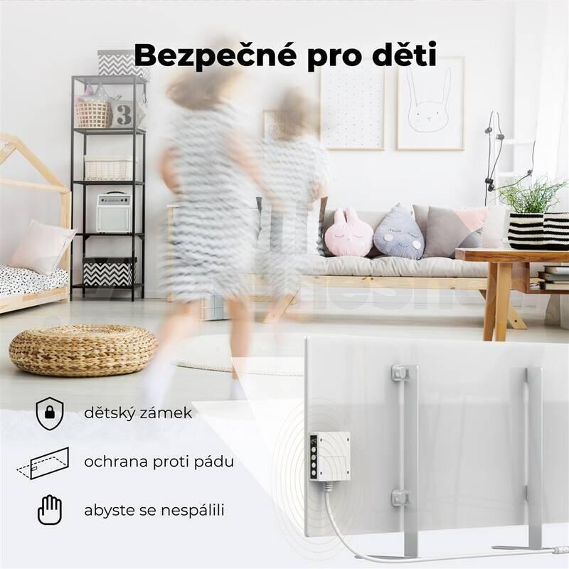 Teplovzdušný konvektor AENO GH3s, bílý