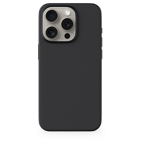 Epico Silicone Mag+ Case iPhone 15 Pro - černá