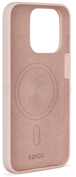 Epico Silicone Mag+ Case iPhone 15 - růžová