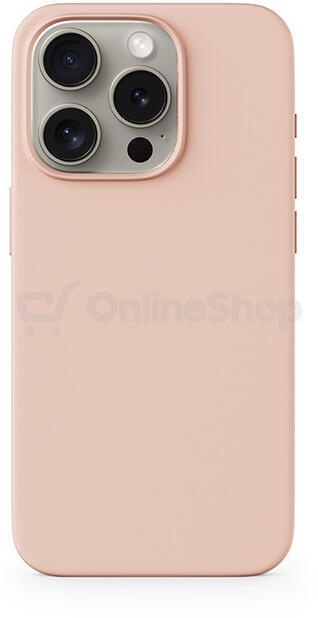 Epico Silicone Mag+ Case iPhone 15 - růžová