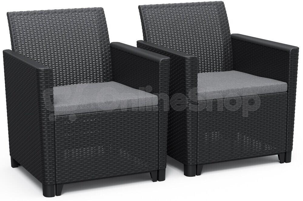 KETER CLAIRE BALCONY set - grafit
