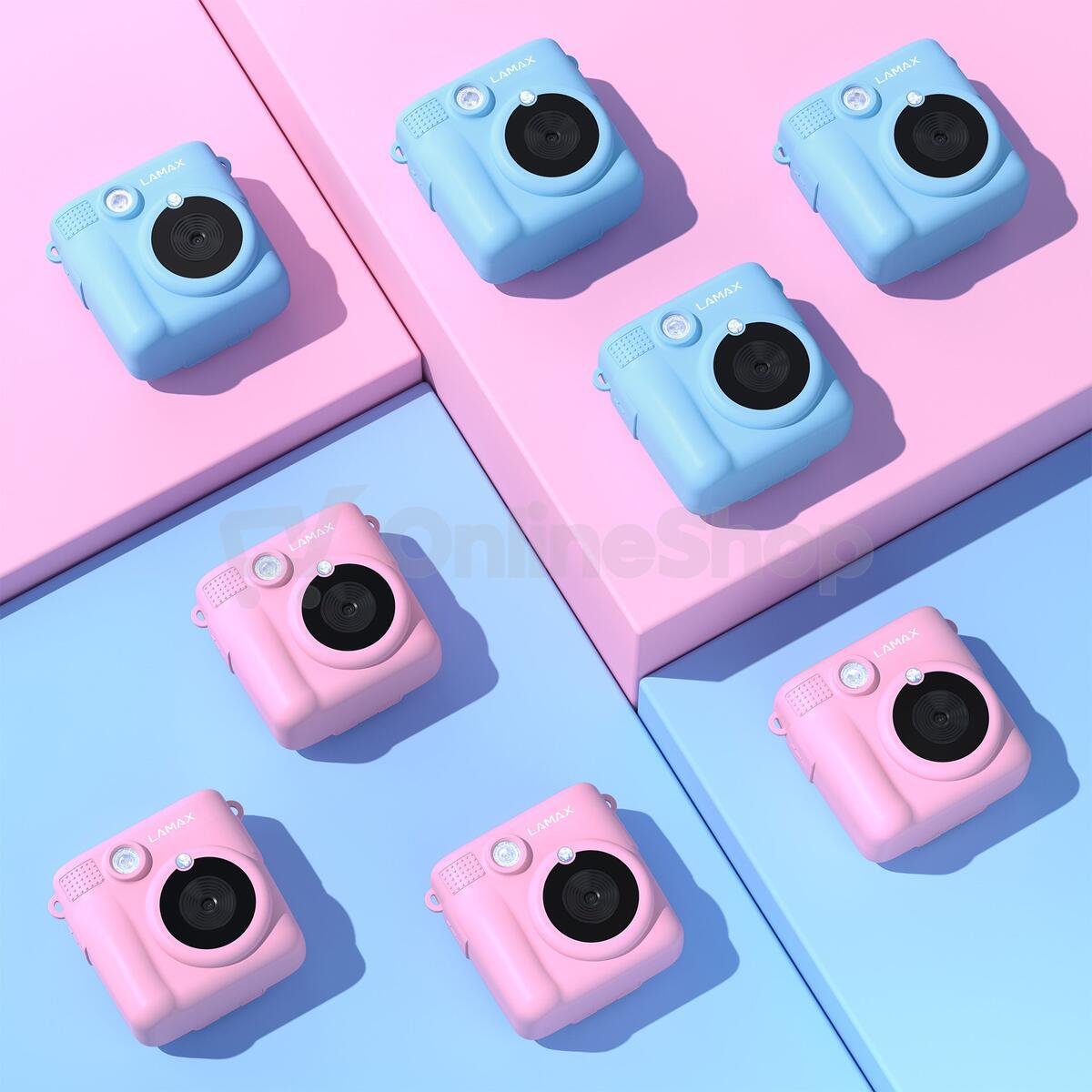 Fotoaparát LAMAX InstaKid1, růžový
