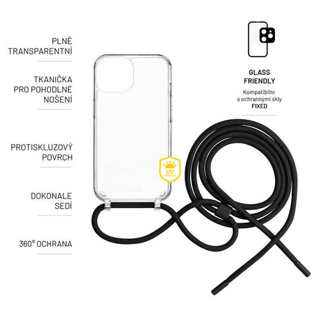 FIXED pouzdro Apple iP 15 FIXPUN-1200-BK