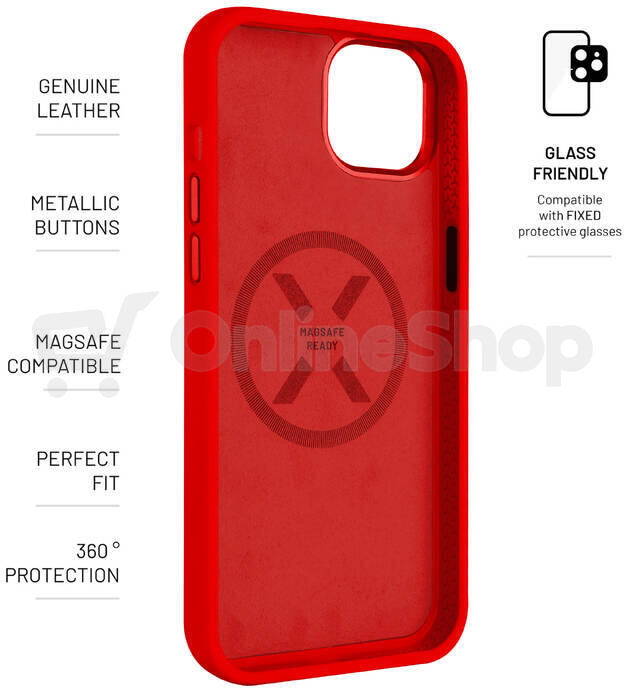 FIXED kryt Apple iPh 15 FIXFLM2-1200-RD