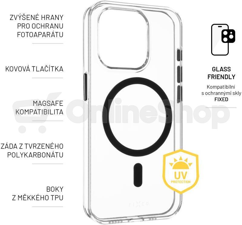 FIXED kryt Apple iP 15Pr FIXPURM-1202-BK