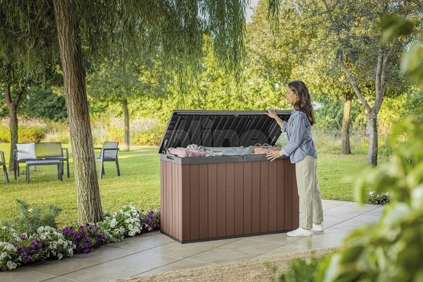 Úložný box Keter DARWIN 662 l, hnědý