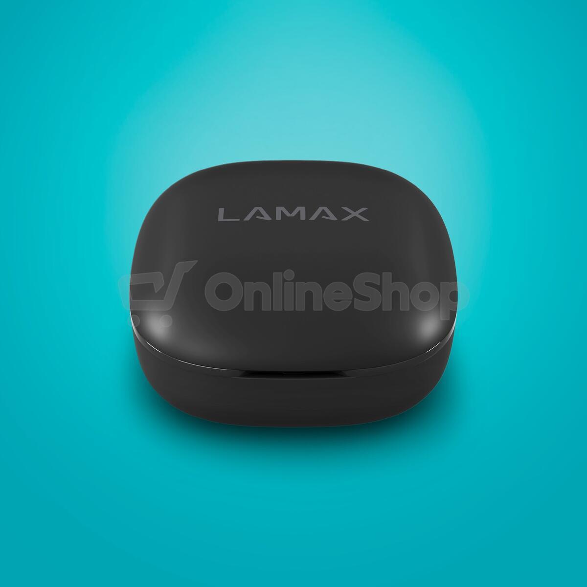 Bezdrátová sluchátka Lamax Clips1 ANC, černá
