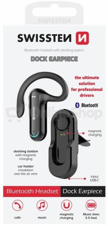 Headset do auta Swissten DOCK EARPIECE