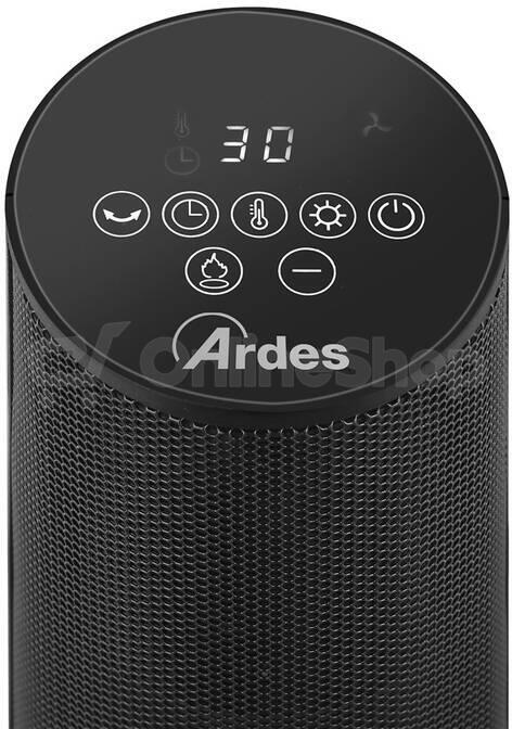 Teplovzdušný ventilátor Ardes 4P22FP, černý