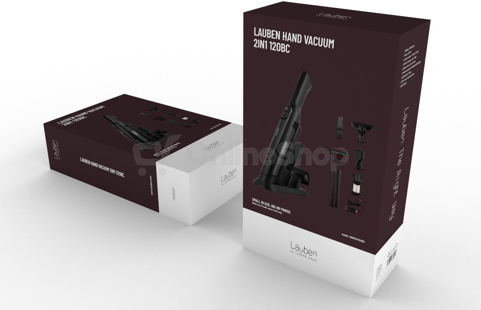 Ruční vysavač Lauben Hand Vacuum 2in1 120BC