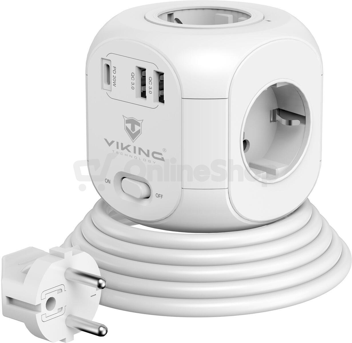 Viking síťový adaptér AC Cube PD (VACCUBEPD)