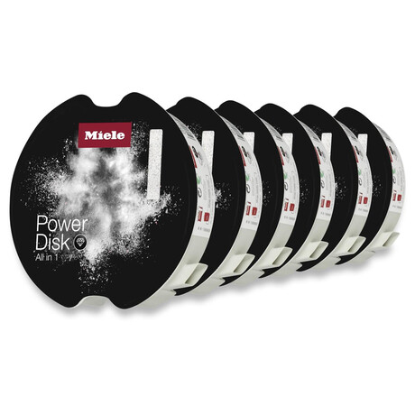 SET 6x Miele PowerDisk + 2x Miele Sl do myky 1,5 kg + 2x Miele Letidlo do myky 500 ml