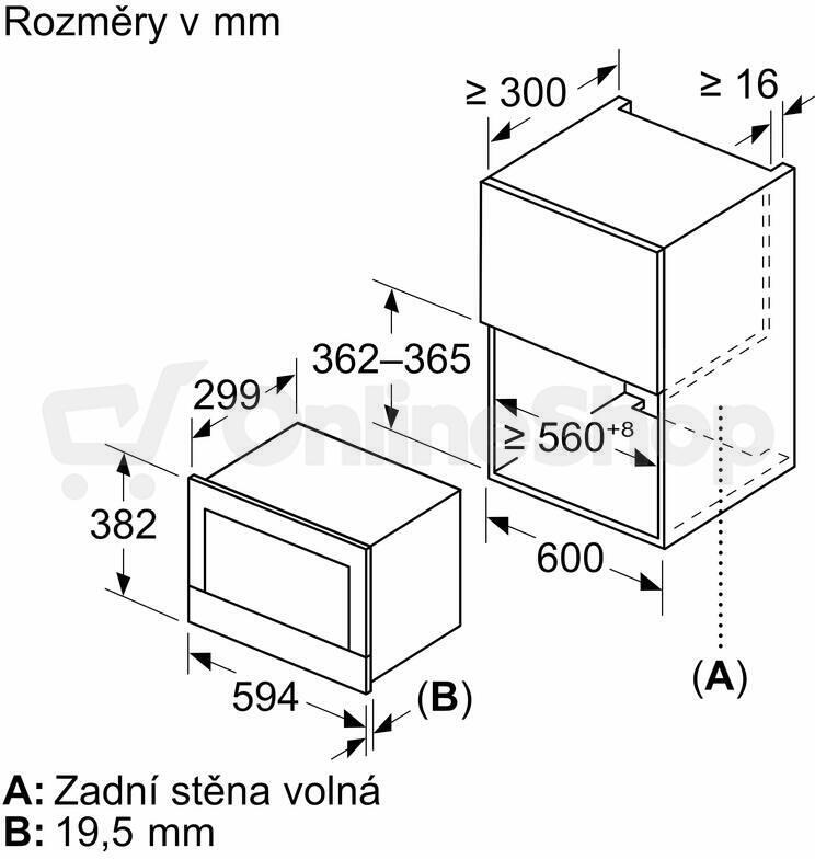Mikrovlnná trouba Bosch BFR7221B1