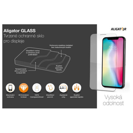 Aligator Ochrana displeje GLASS ULTRA iPhone 15 Pro Max