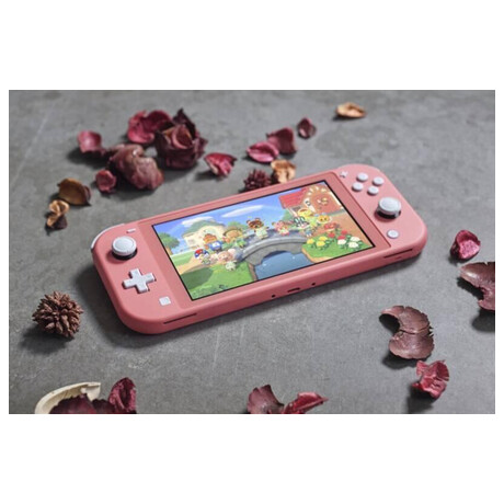Nintendo Switch Lite Coral + ACNH bundle